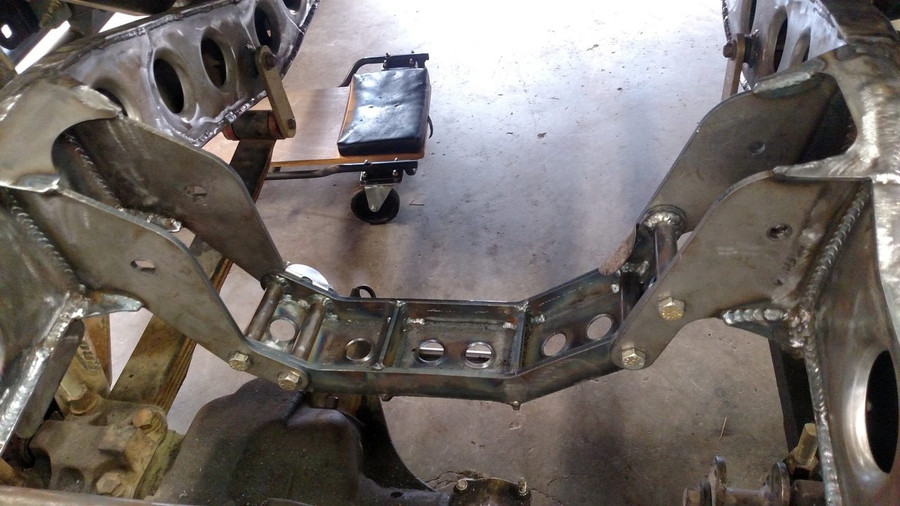 Requires welding into frame