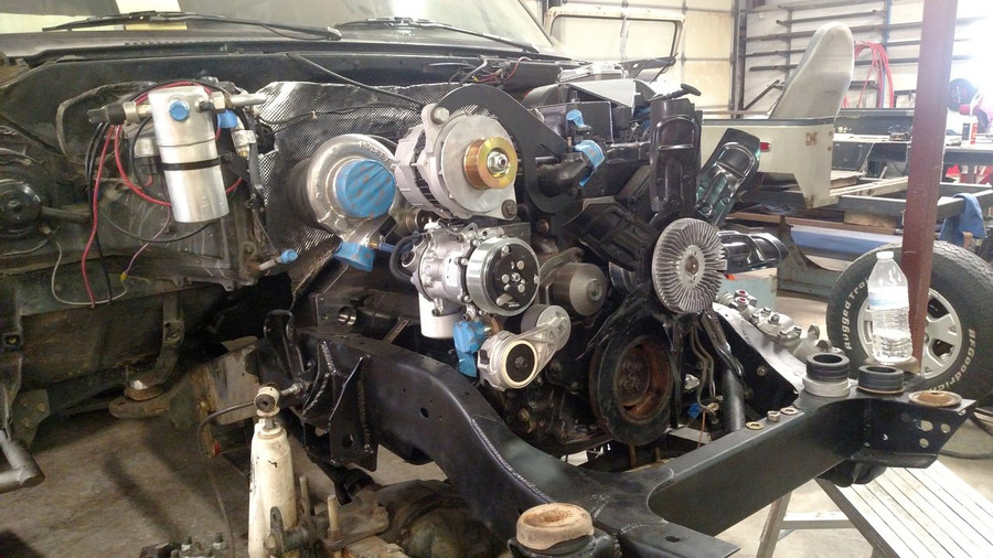 73-87 Chevy K Series Cummins Motor Mounting Kit