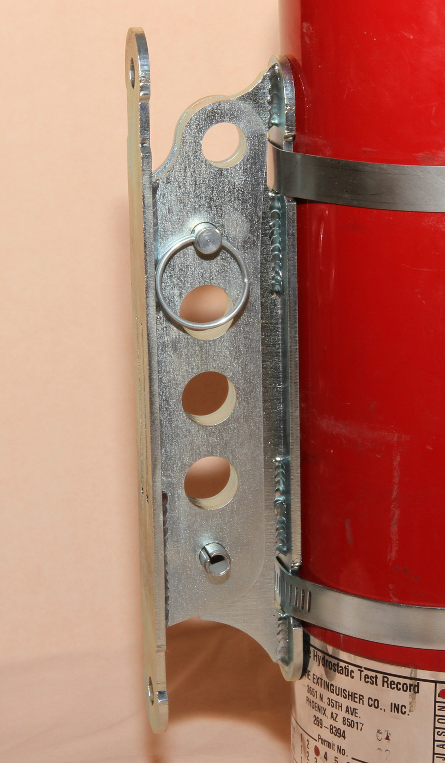 Quick Release Fire Extinguisher Mount