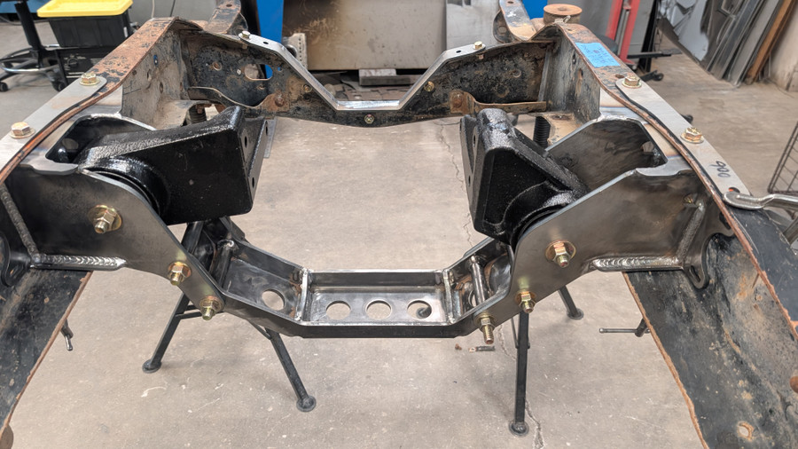73-87 Chevy K Series Cummins Conversion Motor Mounting Kit (BOLT IN)