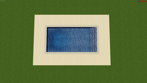 14' x 28' Rectangle, 6" Radius Doughboy DB Trimax Inground DIY Pool Kit