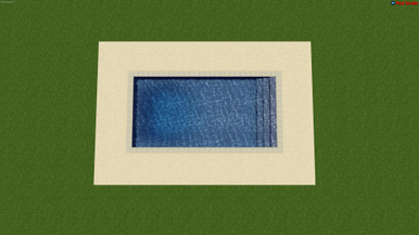 DB Trimax 14′ × 28′ rectangle inground pool