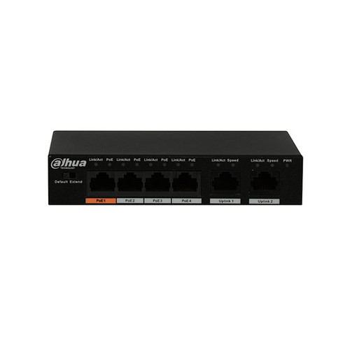 Switch Réseau PFS3006-4ET-60 - Dahua
