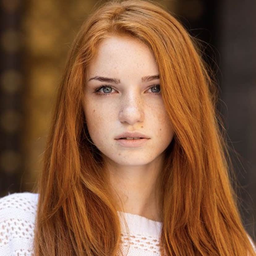 natural red hair color chart