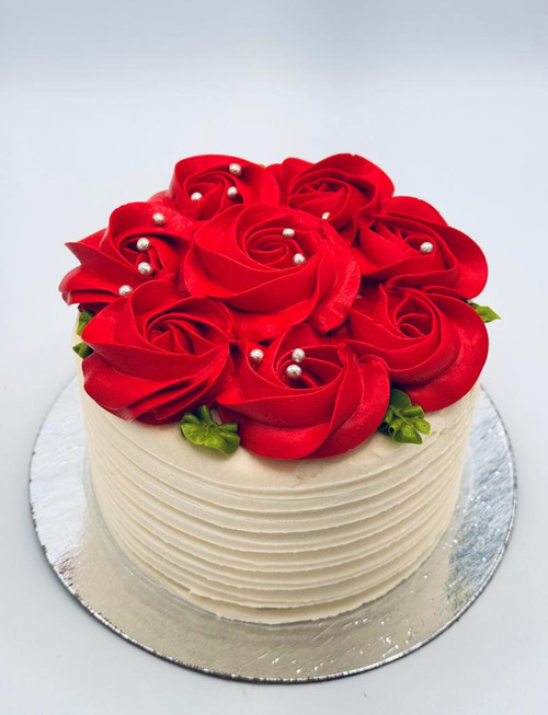 Rose Velvet Cake