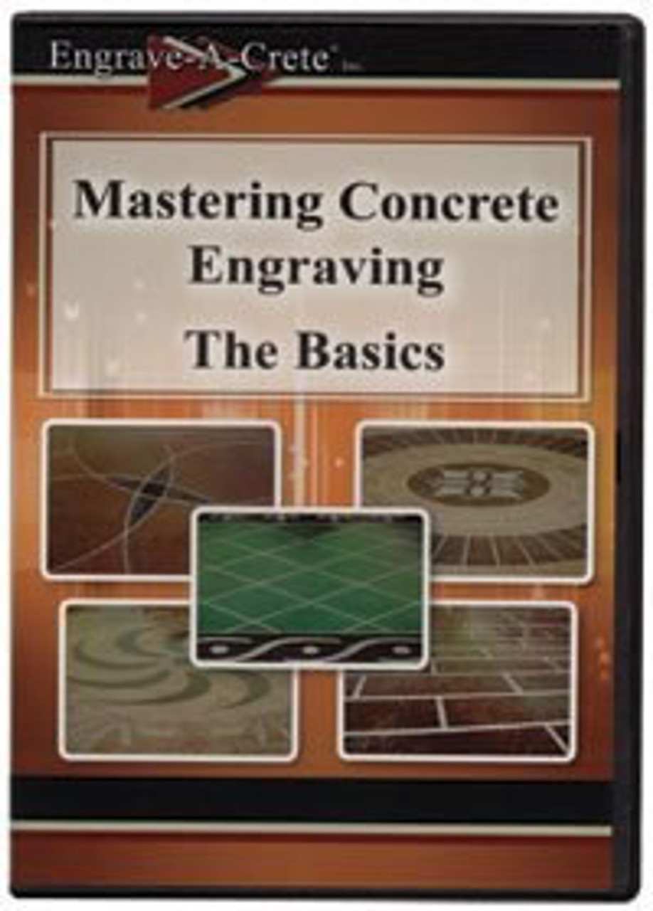Mastering Concrete Engraving - The Basics (DVD)
