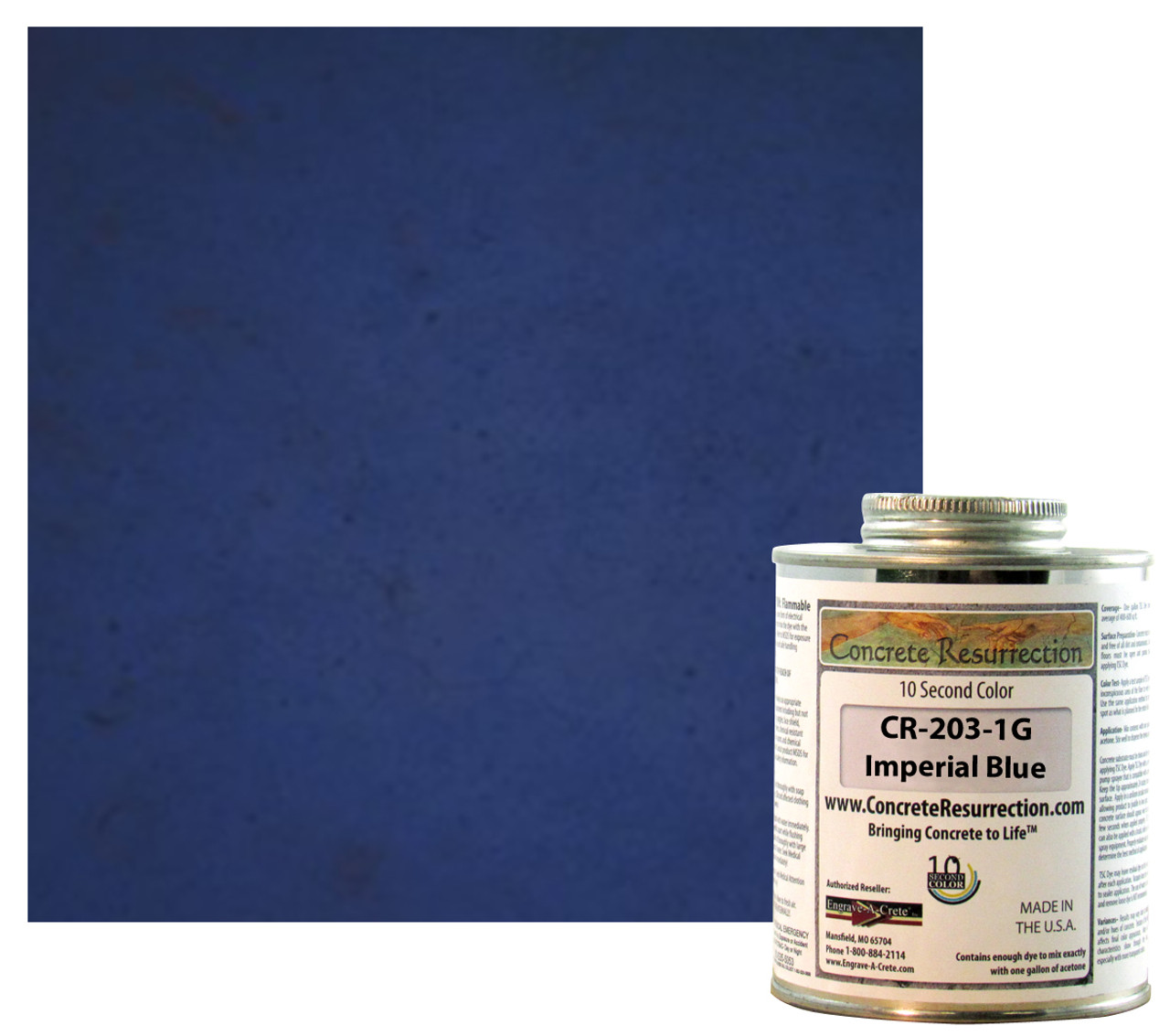 Ten Second Color - Imperial Blue - 1 Gallon
