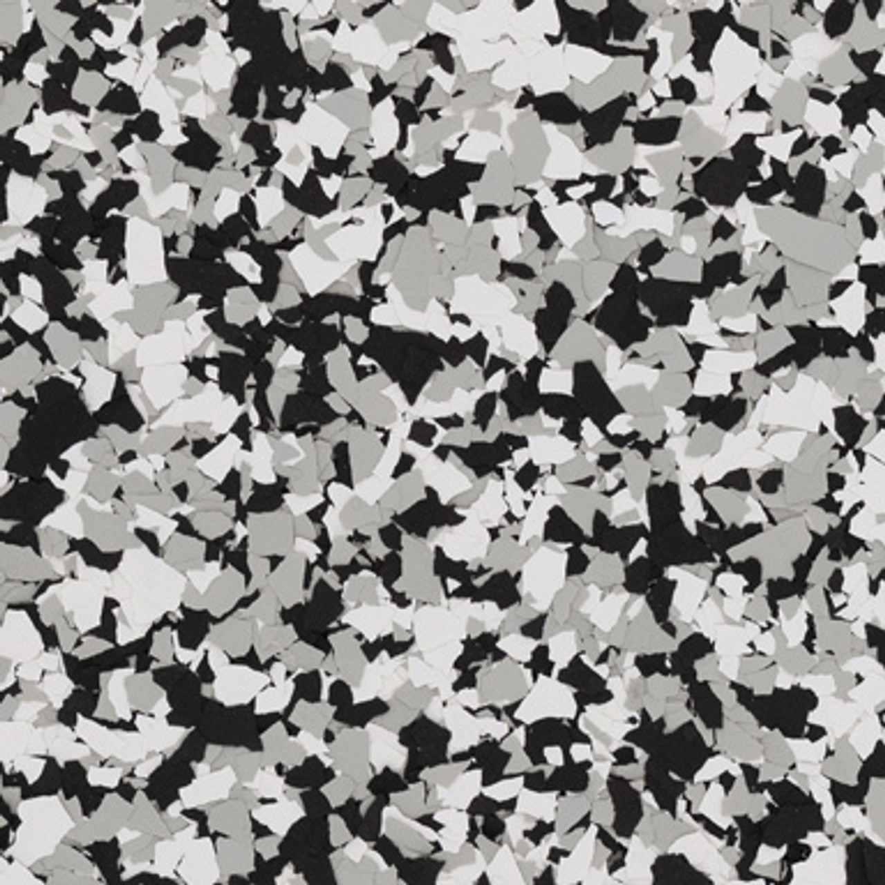 Chips - Epoxy Flake 1/4" White/Black/Gray Blend