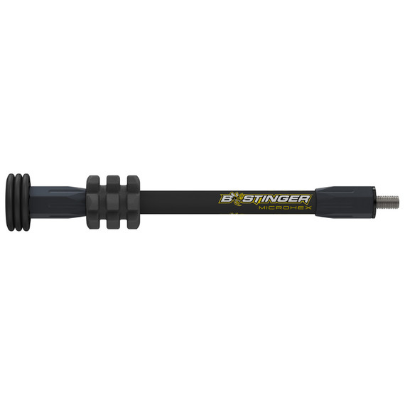 Bee Stinger Microhex Stabilizer Matte Black 8 In.