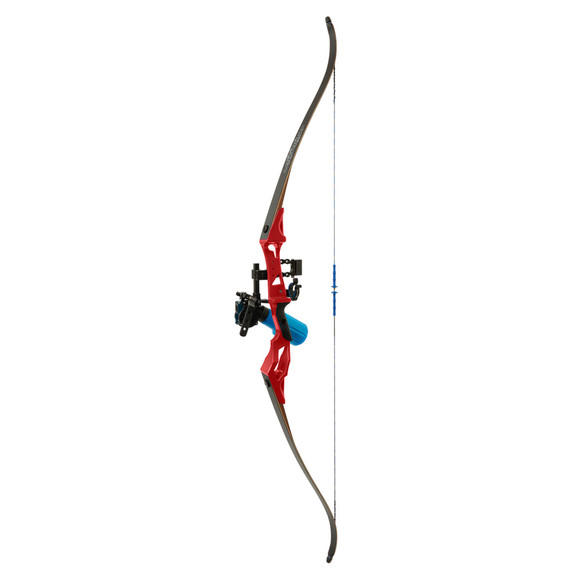 Fin Finder Bank Runner Bowfishing Recurve Package W/winch Pro Bowfishing Reel Red 35 Lbs. Rh
