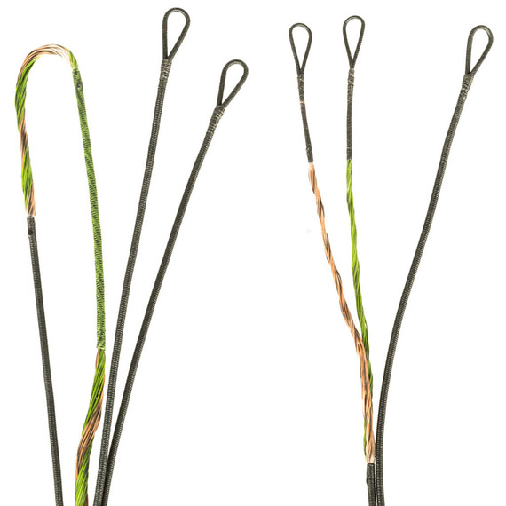Firststring Premium String Kit Green/ Brown Bowtech Carbon Icon