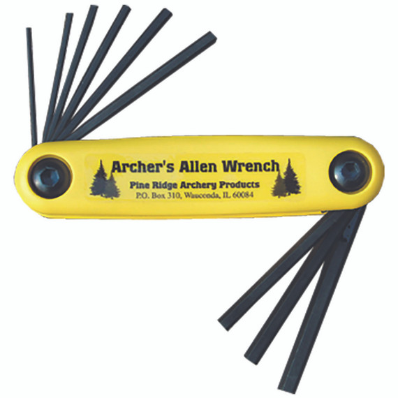 Pine Ridge Archers Allen Wrench Set Xl 5/64 - 1/4 In.