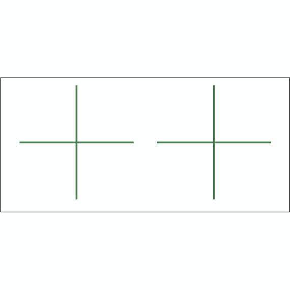 Gunstar Standard Crosshair Green