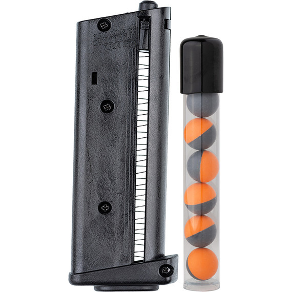 Sabre Home Defense Launcher Magazine 7 Rd. With 7 Red Pepper Powder Balls