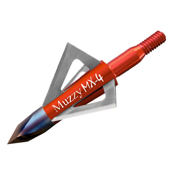 Muzzy Mx-4 Broadheads 100 Gr. 3 Pk.