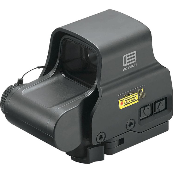 Eotech Exps2-2 Holographic Red Dot Sight Black 68moa Ring With Two 1moa Dots Cr123 Battery