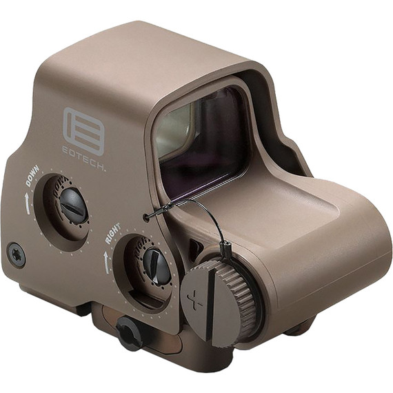 Eotech Exps3-0 Holographic Red Dot Sight Tan 68moa Ring With 1moa Dot Cr123 Battery