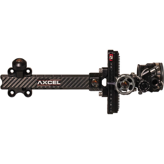 Axcel Landslyde Plus Carbon Pro Slider Sight Avx-31 Scope Ranger Dbl Pin.010 Black