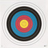 Maple Leaf Target Face Fita 10-ring 80 Cm. 12 Pk.