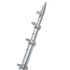TACO 12' Silver/Silver Center Rigger Pole - 1-1/8" Diameter