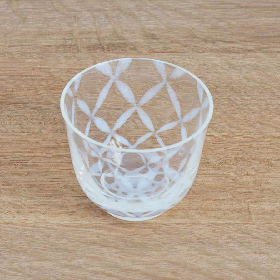 Verre japonais Hirota Glass vue de face