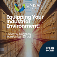 ​Equipping Your Industrial Environment: Essential Supplies from Unisan Direct