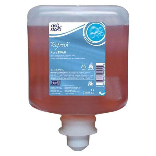 AeroRose Luxurious Plush Foam Soap - 1-Liter Cartridges