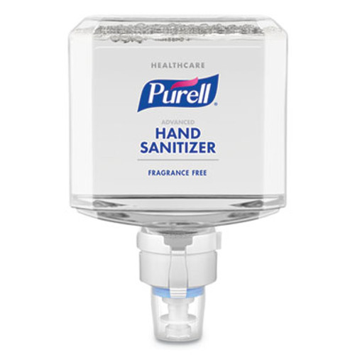 Purell 1200 ml Professional Advanced Hand Sanitizer, Fragrance Free, 2/cs