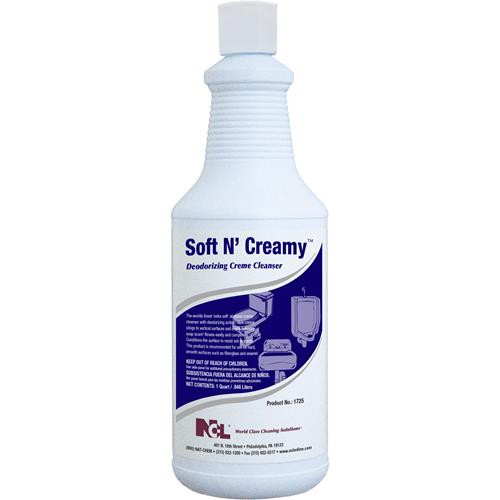 Soft N Creamy Deodorizing Cream Cleanser, 12 x 32 oz Qt/Case