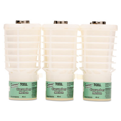 TCell Microtrans Odor Neutralizer Refill, Cucumber Melon, 1.62 oz, 6/Carton TCell Microtrans Odor Neutralizer Refill, Cucumber Melon, 1.62 oz, 6/Carton