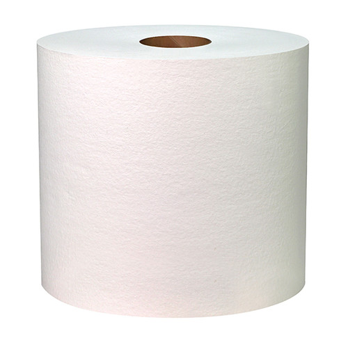 600 FT White Roll Towel, 12/cs, 7.9