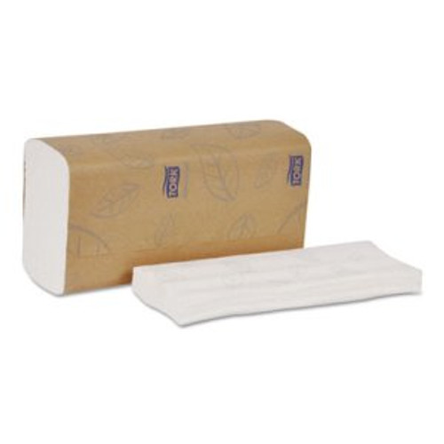 Tork Advanced Soft Multifold Hand Towel, 10.9" x 9.1", White, 16/200/cs