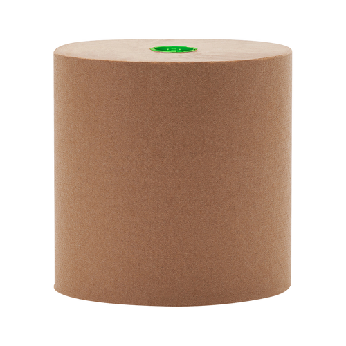 REVO Hardwound Roll Towel, 1-ply, Kraft, 6-800'/cs