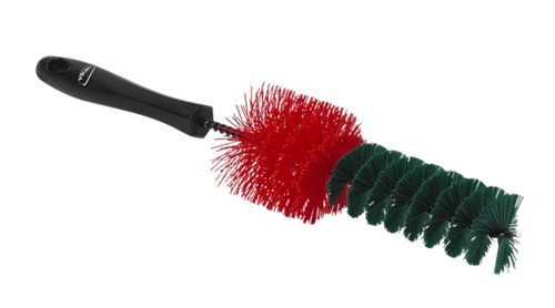 Vikan Rim Cleaning Hand Brush- Hard, Transport Line