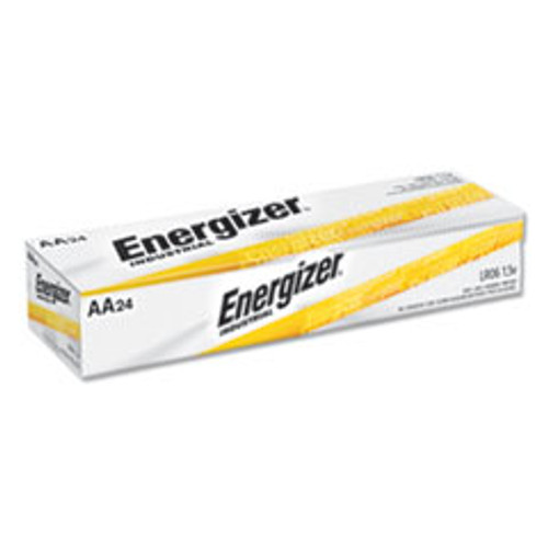 Energizer Industrial Alkaline AA Batteries, 1.5 V, 24/Box