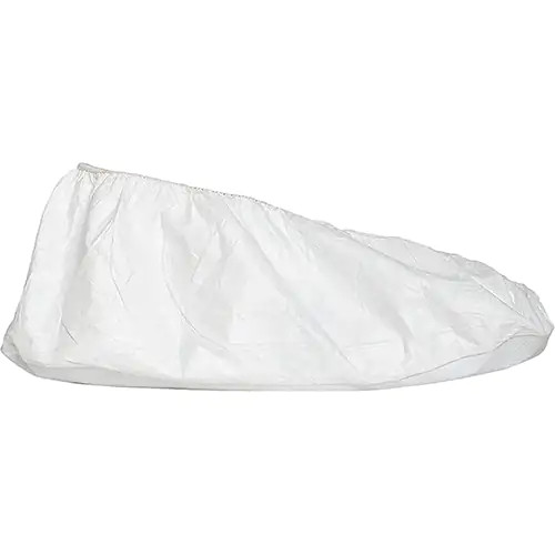 IsoClean Shoe Cover, 5" White, Elastic Opening, Serged Seams, Large - 100/cs