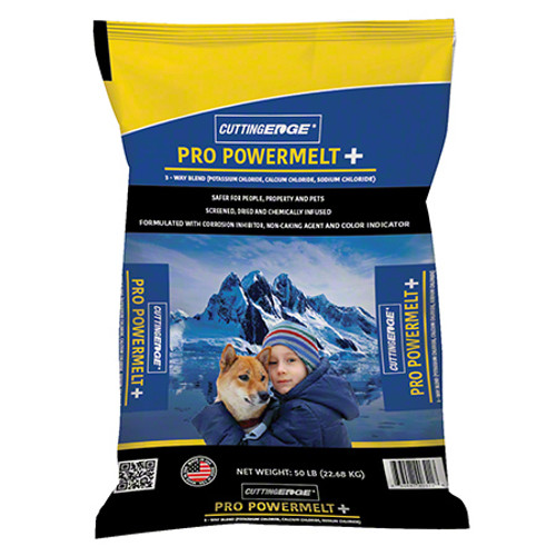 Cutting Edge Pro PowerMelt+ Ice Melt, 50 lb. bag