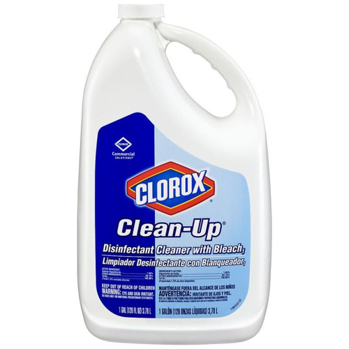 CloroxPro Clean-Up Disinfectant Bleach Cleaner 28 Fl Oz Refill Bottle 4/cs