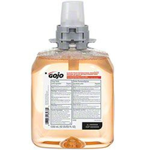 GoJo Luxury Foam Antibacterial Handwash, 1250mL, FMX-12, 4/cs GoJo Luxury Foam Antibacterial Handwash, 1250mL, FMX-12, 4/cs