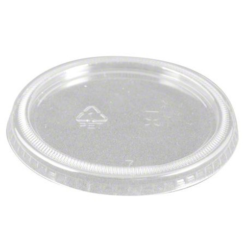 Merit Polypropylene Souffle Portion Cup Lid, Clear – 3.25 oz. 2500/CS