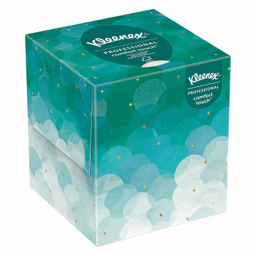 Kleenex 21270 Boutique Facial Tissue 8.4" x 8" Sheet, 2-Ply, White, 36/95CT