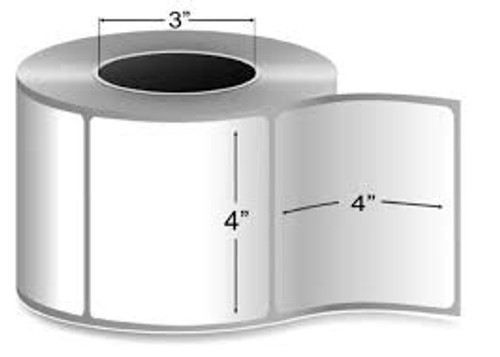 4"X4" Thermal Transfer Label, Roll; 1475/rl; 4 rls/case 4"X4" Thermal Transfer Label, Roll; 1475/rl; 4 rls/case