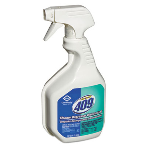 409 Cleaner Degreaser Disinfectant, 32 oz Spray, 12/Carton