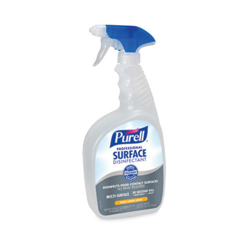 Professional Surface Disinfectant, Fresh Citrus, 32 oz Spray Bottle, 6 Bottles and 2 Spray Triggers/Carton Professional Surface Disinfectant, Fresh Citrus, 32 oz Spray Bottle, 6 Bottles and 2 Spray Triggers/Carton