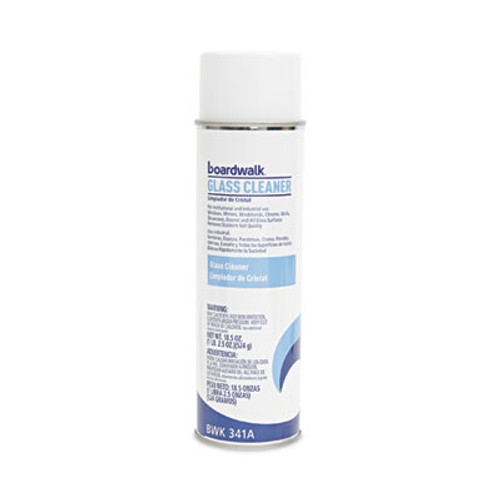 Glass Cleaner, Sweet Scent, 18.5 oz. Aerosol Can, 12/Carton