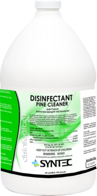 Pine Disinfectant & Multipurpose Cleaner, 4 x 1 gal