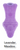 AirWorks Splash Free Max Urinal Screen, Lavender Meadow, 6/bx