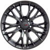 17" Fits Corvette C7 Gunmetal Z06 Style Wheels Set of 4 17x9.5" Rims