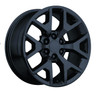 24" Chevy 1500 Silverado Wheels GMC Sierra Rims Gloss Black Set of 4 24x10"