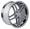 18" Fits Camaro Corvette C6 Z06 Wheel Chrome 18x10.5" Rim OE Spec